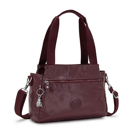 Sacs À Bandoulière Kipling Elysia Metallic Bordeaux | FR 1809OK